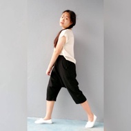 4-Section Hmong Pants Short Native Cotton Fabric Crotch
