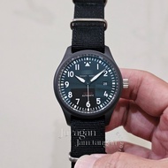 Jam Tangan Keren IWC006 Top Gun Black Ceramic by ZF