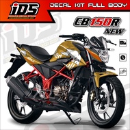 Decal Cb150r New Full Body Stiker Cb 150r New Full Body Motif Redbull Torro2