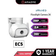 Imilab EC5 Floodlight Camera 2K Outdoor Waterproof Smart Home Wi-Fi Mi Home App link IP Cam 1296P Gl