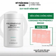 Viên uống hỗ trợ chống nắng sáng da CodeAge Polyphenols Broad Spectrum 120 viên