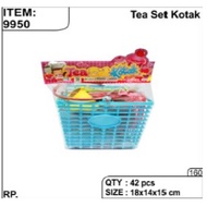 Cooking Toys Tea set Box Basket 9950