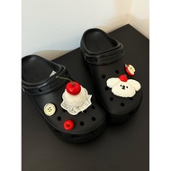 jibbitz set jibbitz jibbitz crocs Original {Cherry Puppy} Super Cute Hole Shoes Flower Shoes Buckle 