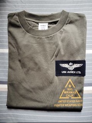 Avirex Top Gun Patch and Print T-shirt 壯志凌雲 補丁+印花T恤