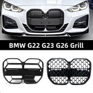 BMW 4 Series G22 G23 G26 Grill CS Diamond Gloss Black Bodykit Grille Bumper Lip