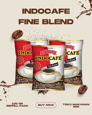 Indocafe Fine Blend Refill Pack 100gr / Kopi Indocafe Reffill Pack 100gr