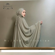 Mukena Dewasa Khadijah Penutup Dagu Jersey Premium Series