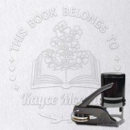 ORYG Custom Book Embosser - Personalized Book Embosser with Your Text or Design - A Wonderful Gift f