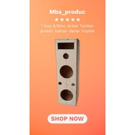 RAW BOX 8INC DOUBLE TWITTER POWER