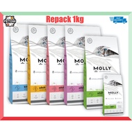 Molly Super Premium Cat Food Repack 1kg