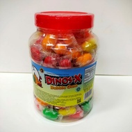 Dinos-X Bubble Gum 115pcs Chewy Gum Candy Borong Gula-gula