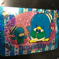 Tuxedosam Sanrio 企鵝閃卡貼紙1992年咭