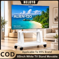 32-85 Inch Tv Stand Mobile Heavy DutyTV With 360° Height Adjustable TV Floor Stand