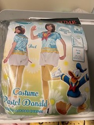 日本 Disney 迪士尼 官方 Donald ducks 唐老鴨 睡衣 家居服 Cosplay Cos Costume 萬聖節 Halloween 派對 party (有袋)Rubies Japan