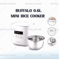 Tiantian BUFFALO MINI RICE COOKER 0.6L WITH STAINLESS STEEL INNER POT  | 1 YEAR WARRANTY | PORTABLE 