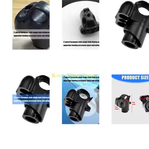 92ME Professional Spearfishing Speargun Head Single Hole Fish Spearfishing Muzzle Light weight Reel 