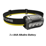 Nitecore HA23 UHE 600 Lumens Ultra Light Weight 3 Color Temperatures Headlamp