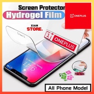 OnePlus 9R 8 5G UW Verizon 7T Pro McLaren Nord Hydrogel Screen Protector Full Cover Coverage Gaming 
