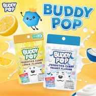 Buddy Pop 10 Billions Probiotic Chewies Candy (Yogurt/Lemon Flavor)10 Tablets