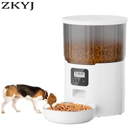 4L Graffiti WIFI APP Automatic Pet Feeder Version Automatic Dog Food Dispenser Dry Food Feeding Bowl for Dogs and Cats Smart Pet Feeder