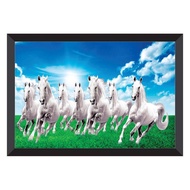 POPULAR Metrey SANFH10 7 Running Figures, Animals, Abstract Horses Sunrise Vastu UV Coated Home Deco