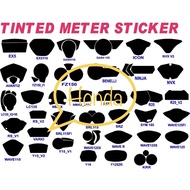 Honda Wave100r/wave125/wave100/ex5 class/ wave125s/icon/ex5/wave110-r/dash/spacy/alpha 110/rs150 r meter tinted sticker