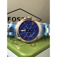 FOSSIL GRANT chronograph stainless steel watch