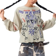 日系復古 怪物樂園衛衣