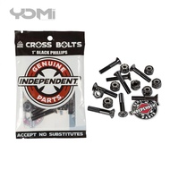 Independent Skateboard Cross Bolts 1 Piece Black phillips | Independent Truck CompanyOriginal