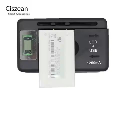 1x Replacement BLB-2 Battery + LCD Universal Charger For Nokia 5210 6500 6510 3610 6590 8270 8310 88