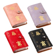 Pu Wallet Organizer Bill Organizer Planner Holds Up To 100 Bills With Photo Slots Plus Stamp J8t4