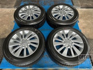 ล้อแม็กป้ายแดง HONDA CITY TURBO ขอบ15 พร้อมยาง MAXXIS 185 60 R15 ปี23