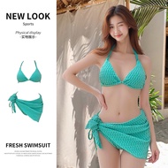 Bikini Three Piece Set Swimsuit Push Up Pure Desire Sexy  Bikini Uniform Style Swimwear ﻿