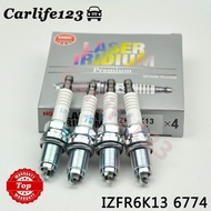 Iridium Spark Plug IZFR6K13 6774 (1 set of 4 heads)