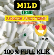 50g Busa filter klik Lemon juicy mint SplashSunny isi 1 ukuran MILD