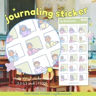 Abbott Elementary Functional Journaling Sticker Sheet for Hobonichi Kinbor | bloominmin | FS003