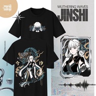 NEW JINSHI Wuthering Waves Shirt in Black / White / Khaki Kuro Games Merch Gaming Merch for gamer