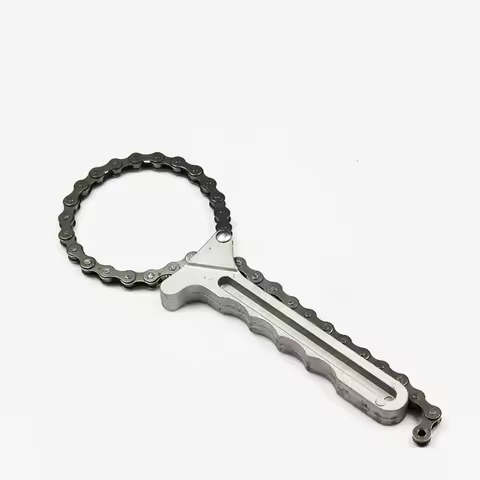 Car Engine Oil Filter Chain Wrench Grip Spanner Repair Tool Plier Remover Oil Filter Wrench Chain Wr