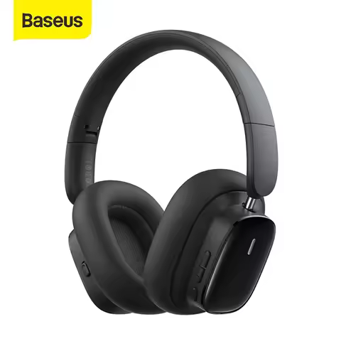 Baseus Bowie H1i Headphones Wireless Bluetooth 5.3 Earphones ANC Noise Cancellation Earbuds HiFi 3D