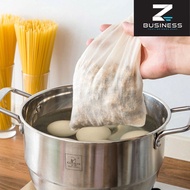 ZS 50Pcs Cotton Drawstring Chinese Medicine Bag / Empty Tea Bag Filter / Sachet Paper Teabags / Empt