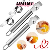 UMISTYDREAMC9 Lemon Zester Grater, Kitchen Gadgets Peeling Tool Lemon Zest Peeler, Stainless Steel B