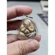 【明苏圣物】Luang Phor Samrit 2508 Phra Pidta彩虹必打佛 挡小人 招财 避险