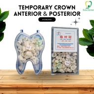 Temporary Crown Anterior dan Posterior Dental Mahkota Gigi Sementara