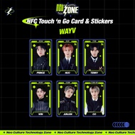NCTZONE WAYV NFC TOUCH 'N GO CARD AND STICKERS BY MICHINSHOPMY