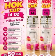 HOK BRAND 14 OZ FLAT CUP SCREEN PRINTING (4 GRAMS)