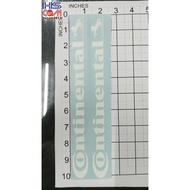 0261  STIKER CONTINENTAL UNTUK BICYCLE BASIKAL [1PACK=2PC] STIKER-CUT