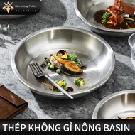 Fillet 304 Kitchen Plates Home Plates, Commercial Thick Plates, Food Grade Plates