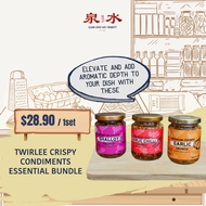 Twirlee Crispy Condiments Essential Bundle (100% Natural Ingredients!)