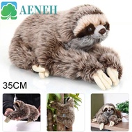 AENEH Sloth Plush Toy Children Gifts Kids Toy Stuffed Animals Real Life 35cm Cuddly Soft Plush Sloth