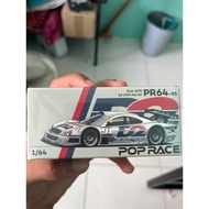 MERCEDES BENZ CLK-GTR D2 1997 FIA GT PR64-95 POP RACE 1/64 MODEL CAR